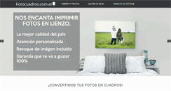 Desktop Screenshot of fotocuadros.com.ar